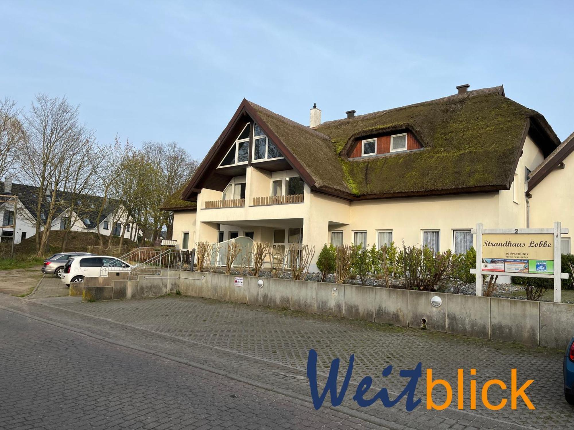 Ferienwohnung Weitblick Mit Logia Lobbe Buitenkant foto